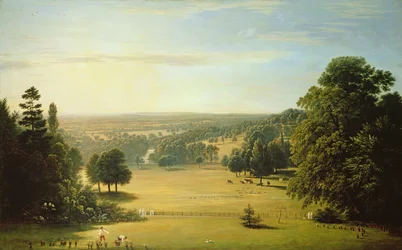 Pohled z vily lorda Northwicka v Harrow on the Hill
