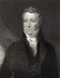 William Huskisson, vyrytý Johnem Cochranem (fl. 1821-65), z 