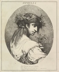 Ofélie Dvanáct postav ze Shakespeara, 20. května 1775.
