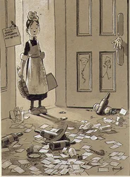 City Notes, Company Results (pero a inkoust, akvarel)