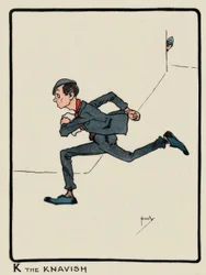 K the Knavish / J. Hassall / kresba, 1903