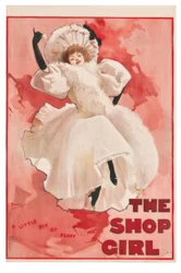 "The Shop Girl" / J. Hassall / Plakat, 1894