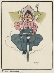 Y the Youthful / J. Hassall / kresba, 1903