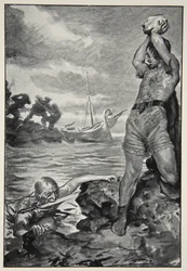 Thorbion zvedl obrovský kámen z 