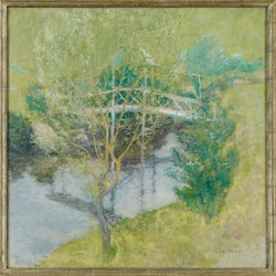Bílý most, kolem roku 1895