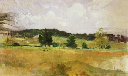 Krajinná studie, cca 1900 (olej na plátně)