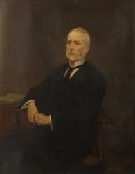 Portrét Johna Halla