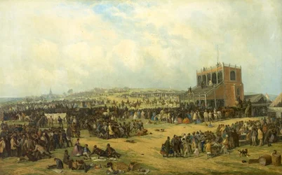 Před závodem (Nottingham Races), 1865