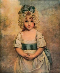 Charlotte Augusta Papendiek ve věku pěti let, 1788, 1914.