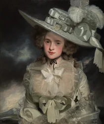 Portrét Mary Botelerové z Eastry v Kentu, 1786