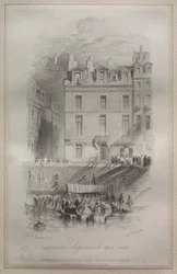 Napoleons Logement, Quai Conti, 1835.
