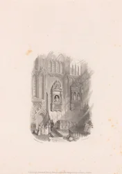 Shakespearův pomník v kostele ve Stratfordu nad Avonou
