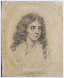 Portrét Anny Marie Woolfové, rozené Smart, c. 1785.