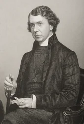 Archibald Campbell Tait (1811-82) vyryl D.J. Libra z fotografie z 