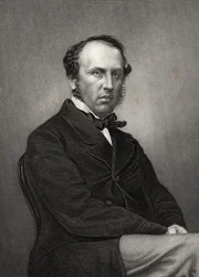 Charles John Canning, 1. Earl Canning, vyryl D.J. Libra z fotografie z „Historie indické vzpoury“, publikované v roce 1858