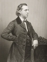 Henry Ward Beecher (1813-1887) vyryl D.J. Libra z fotografie z 
