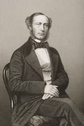 John Walter (1818-94) vyryl D.J. Libra z fotografie z 