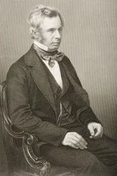 Peter John Locke King (1811-85) vyryl D.J. Libra z fotografie z 