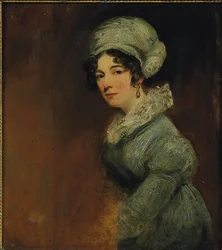Portrét Sarah Spencer, manželky Williama, 3. barona Lytteltona