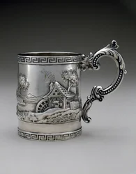 Baby Cup, c. 1840-1860 (stříbro)