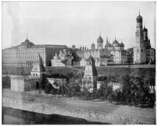 Kreml, Moskva, konec 19. století