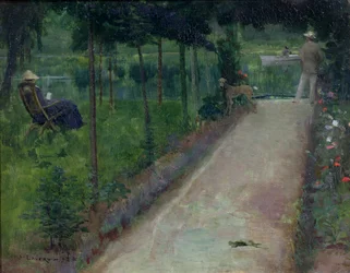 Gray Summers Day, Grez, 1883
