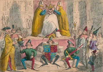 Korunovace Jindřicha IV. podle nejlepších pramenů, 1850
