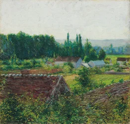 Farmy v Giverny, c.1890
