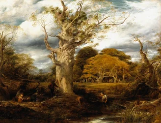 Dřevěná scéna, 1844