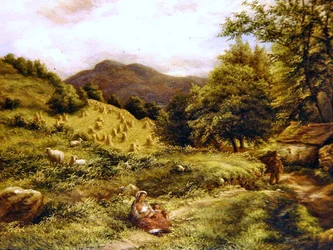 Redhill, Surrey (olej na plátně)