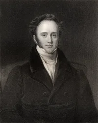 Henry John Temple, 3. vikomt Palmerston, vyryl H. R. Cook (činný 1813-47), z „National Portrait Gallery, svazek IV“, vydáno kolem roku 1835