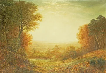 Na Hampstead Heath v roce 1862 nebo Když slunce v nádheře vybledne, 1862