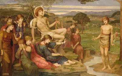 Apollón a Marsyas