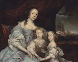 John Michael Wright Mary Villiers a její děti
