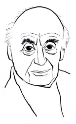 Berthold Goldschmidt, karikatura
