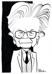 Elias Canetti, karikatury