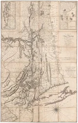 Mapa New Yorku od Montresor