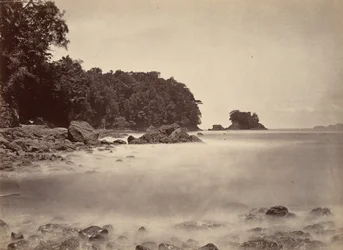Tropická scenérie, Pohled na Limon Bay, 1871.