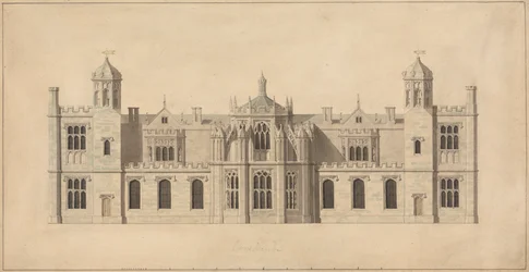 Corsham Court, Wiltshire: Povýšení severní fronty
