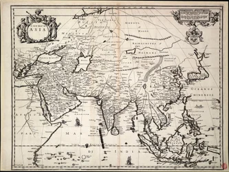 Nová mapa Asie