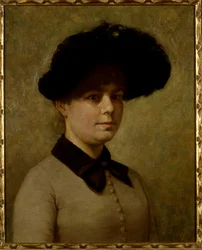 Portrét Mary Etell Gertrude Walker (olej na plátně)
