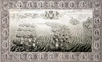 Armada (rytina z tapisérie)