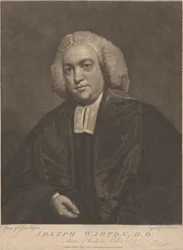 Joseph Warton, mistr Winchester College