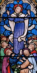 The Ascension, 1860 (vitráže)