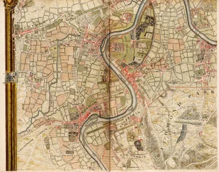 Mapa Hounslow, Twickenham a Richmond