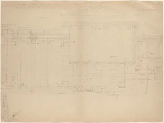Erectheum, West Elevation [levá polovina]