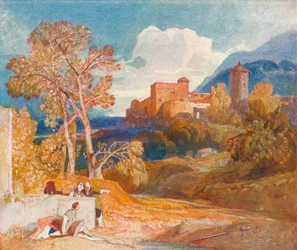 Klasická krajina, c1832