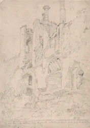 Hrad Framlingham, Suffolk: Část zničeného interiéru