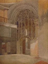 V katedrále Norwich, 1923