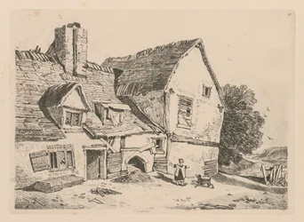 Liber Studiorum: Plate 38, Pohled na Deptford